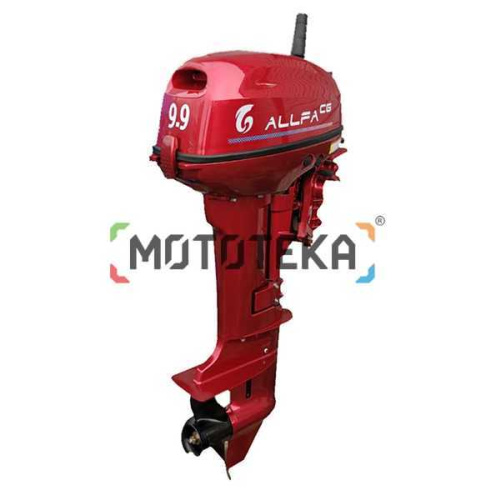 Лодочный мотор ALLFA (Альфа) CG T9.9 (лимит. серия) синий