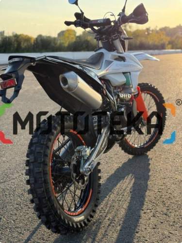 Мотоцикл кроссовый / эндуро Regulmoto (Регулмото) Crosstrec NB350 белый с ПТС фото 7