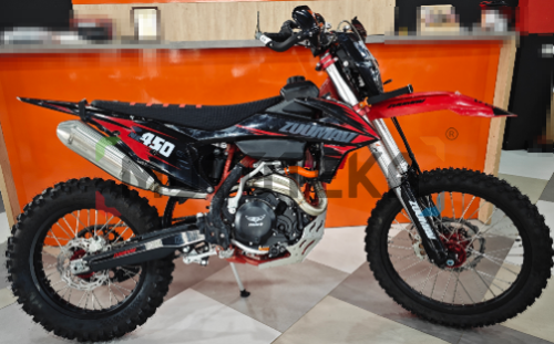 Мотоцикл кроссовый / эндуро Zuumav (Зуумав) FX K8 NC450 чёрный/красный Мотоцикл кроссовый / эндуро Zuumav (Зуумав) FX K8 NC450 чёрный/красный
