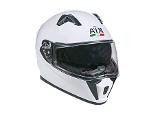 Шлем мото интеграл AiM (Аим) JK320 White Glossy M