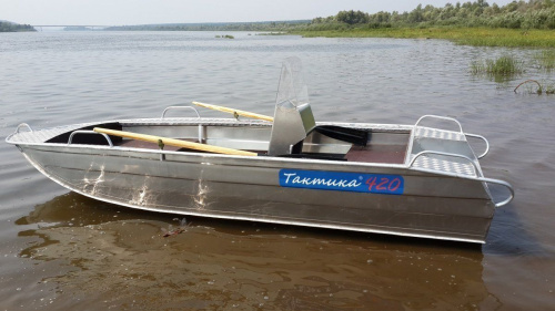 Лодка алюминиевая Тактика - 420 fish фото 4 Лодка алюминиевая Тактика - 420 fish фото 4
