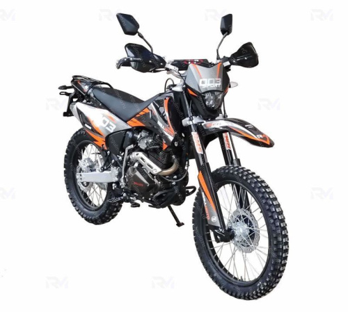Мотоцикл кроссовый / эндуро Regulmoto (Регулмото) Sport-003 (CB-250F) оранжевый/чёрный с ПТС фото 4