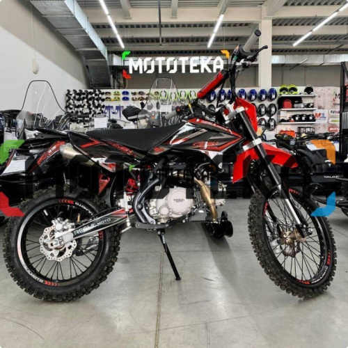 Питбайк Regulmoto (Регулмото) SEVEN MEDALIST PRO 49cc (150) 19/16 чёрный/красный фото 40