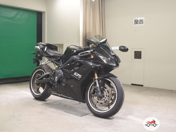 Мотоцикл TRIUMPH Daytona 675 2009, Черный пробег 23613 с ПТС | Мототека