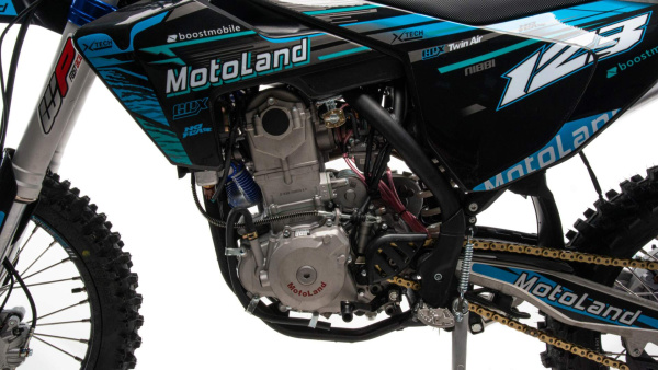 Мотоцикл кроссовый / эндуро MotoLand (Мотолэнд) XT 450 NC (ZS194MQ) синий | Мототека