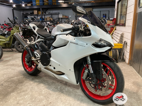 Мотоцикл DUCATI 899 Panigale 2013, БЕЛЫЙ пробег 19292 | Мототека