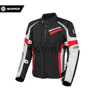 Мотокуртка Scoyco (Скойко) JK85 чёрный/красный M