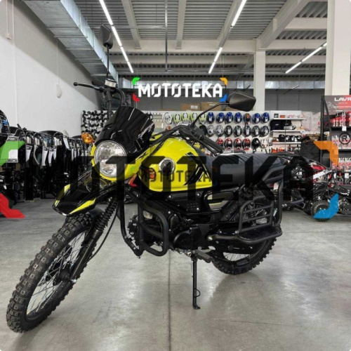 Мопед Мотомир COLT SCRAMBLER жёлтый фото 12