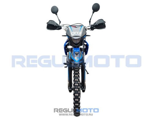 Мотоцикл кроссовый / эндуро Regulmoto (Регулмото) Sport - 003 PR 300 5 скоростей синий с ПТС фото 8