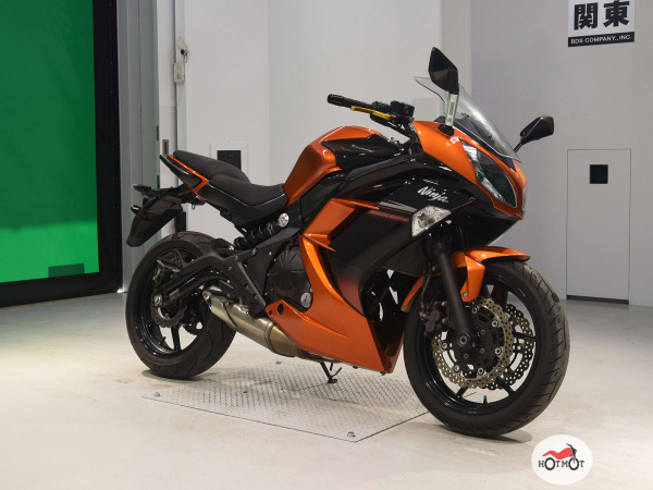 Мотоцикл KAWASAKI ER-4f (Ninja 400R) 2017, Оранжевый пробег 13649 | Мототека