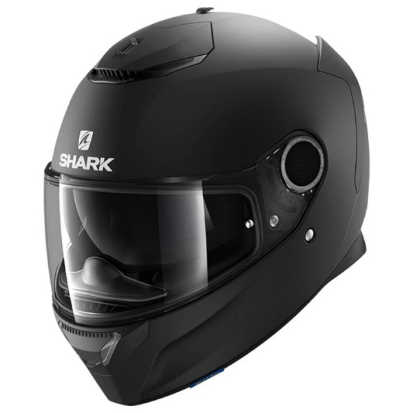 Шлем мото интеграл Shark (Шарк) SPARTAN 1.2 BLANK MAT Black XL