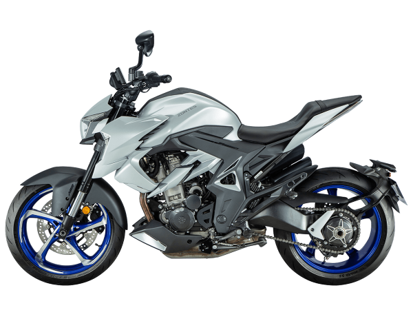 Мотоцикл дорожный Zontes (Зонтес) ZT350 - R1 (4T ZT184MP EFI) 17/17 (2023 г.) серебристый с ПТС | Мототека