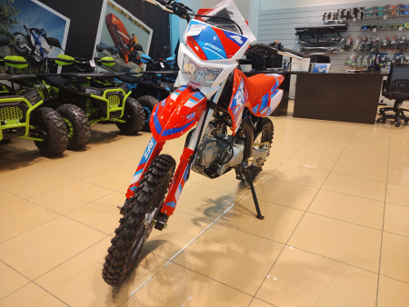 Питбайк Apollo (Аполло) RFZ Start 125 LE с фарой и электростартером 17/14 красный - купить с доставкой, по выгодной цене в интернет-магазине Мототека