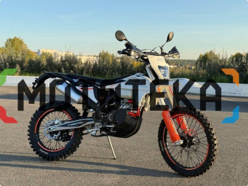 Мотоцикл кроссовый / эндуро Regulmoto (Регулмото) Crosstrec NB350 белый с ПТС фото 6