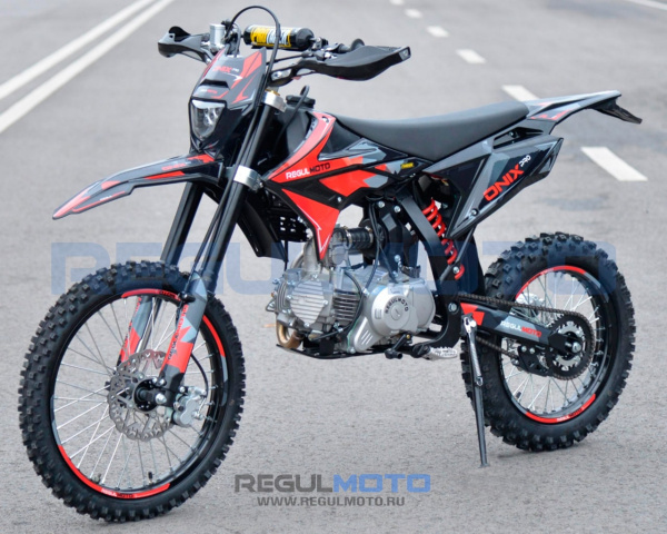 Питбайк Regulmoto (Регулмото) ONIX PRO черный/красный | Мототека