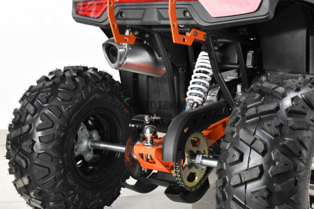 Квадроцикл ATV HAMMER 200 LD чёрный/оранжевый (машинокомплект) - купить с доставкой, цены в интернет-магазине Мототека