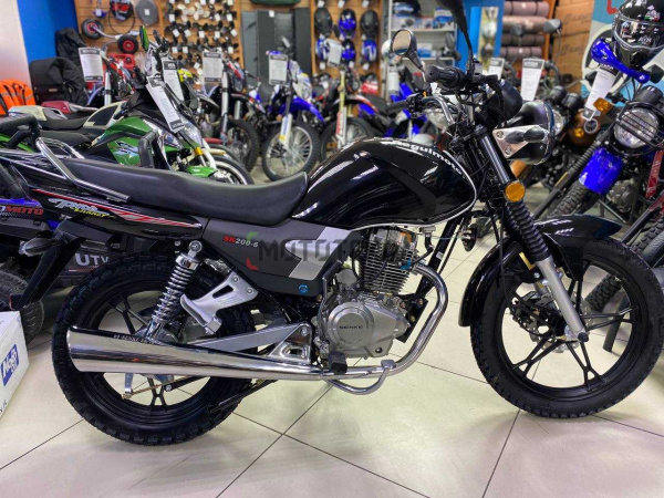 Мотоцикл дорожный Regulmoto (Регулмото) SK 200 - 6 чёрный с ПТС | Мототека