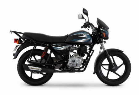 Мотоцикл дорожный BAJAJ (Баджадж) Boxer 150 UG чёрный/серый с ПТС