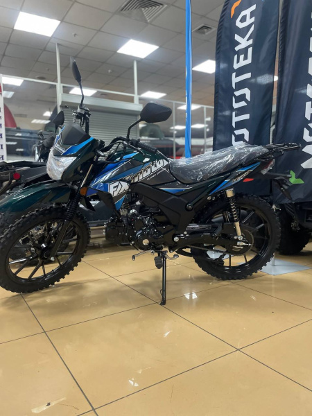 Мопед FXMOTO (ФХМото) RUNNER OFF ROAD 50 (125) морской зелёный | Мототека