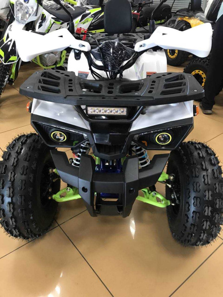 Квадроцикл детский HB - ATV 125 белый (машинокомплект) | Мототека