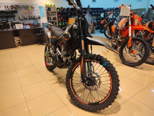 Мотоцикл кроссовый / эндуро Regulmoto (Регулмото) CR - X PRO оранжевый/серый с ПТС фото 11
