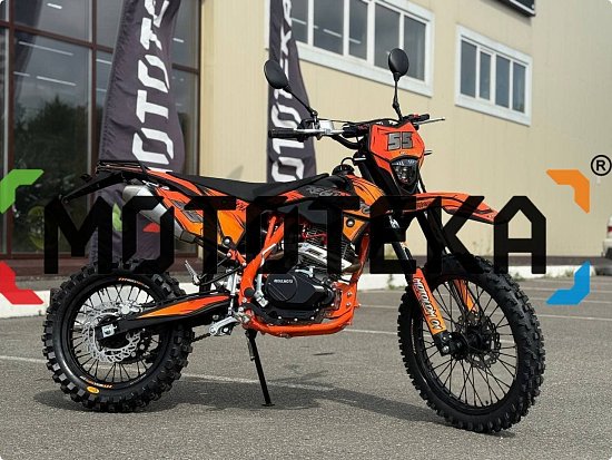 Техника в наличии! Мотоцикл кроссовый / эндуро Regulmoto (Регулмото) ATHLETE PR 300 19/16, 5 передач оранжевый/чёрный с ПТС