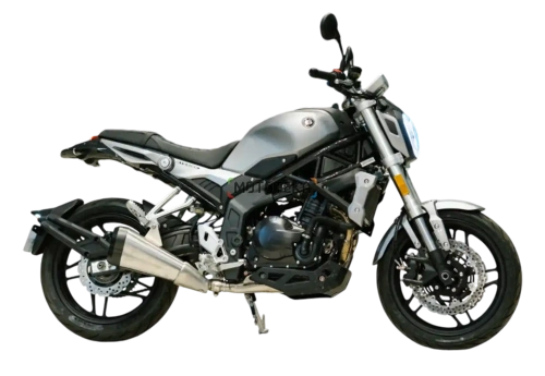 Мотоцикл дорожный Dayun (Даюн) DY400 - F Silver black / серый с ПТС