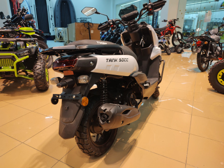 Скутер TMBK TANK 50 (150) White - купить с доставкой, по выгодной цене в интернет-магазине Мототека