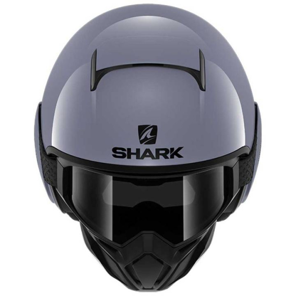 Шлем мото интеграл Shark (Шарк) STREET DRAK BLANK Black XS