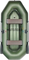 Лодка ПВХ Аква Оптима 260 НД зелёный