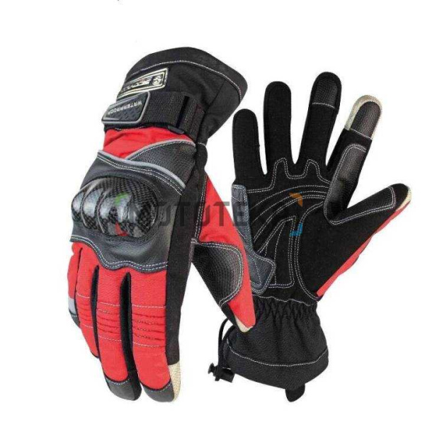 Мотоперчатки Scoyco (Скойко) MC15B-2 (Carbon) Red L
