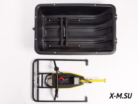 Модуль толкач X - MOTORS для мотобуксировщиков OPTI MAX (Опти Макс), SNOW DOG (Сноу Дог) (черный) - купить с доставкой, по выгодной цене в интернет-магазине Мототека