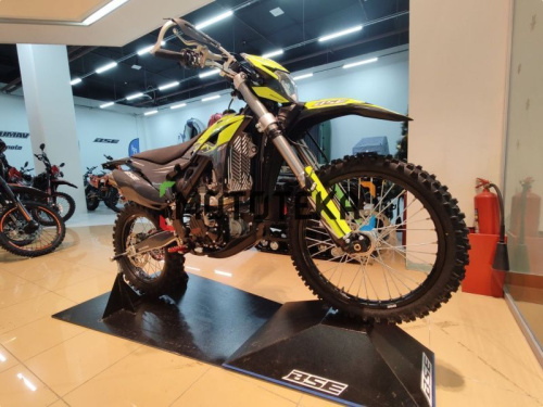 Мотоцикл кроссовый / эндуро BSE (БСЕ) Z7 Yellow Neon (ZS174MN-5A) фото 17