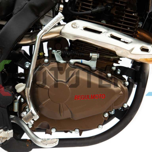Мотоцикл кроссовый / эндуро Regulmoto (Регулмото) ZR PR 4 valves чёрный/жёлтый с ПТС фото 23