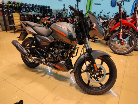 Мотоцикл дорожный BAJAJ (Баджадж) Pulsar 180 чёрный/оранжевый с ПТС - купить с доставкой, по выгодной цене в интернет-магазине Мототека