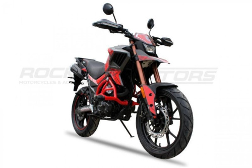 Мотоцикл дорожный ROCKOT (Рокот) HOUND (Хаунд) OFFROAD 250 LUX (красный) фото 3
