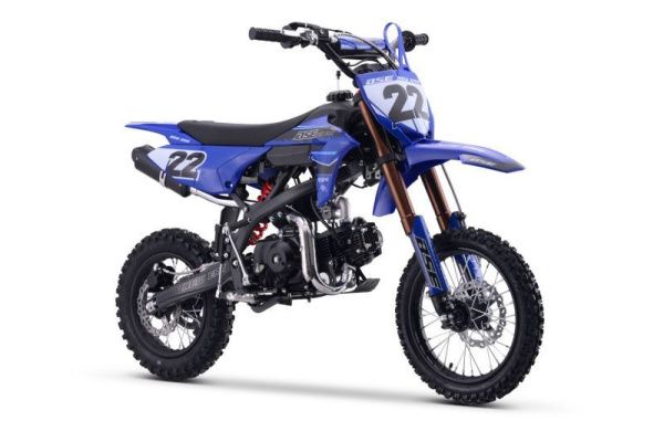 Питбайк BSE (БСЕ) NEW ERA 110e 14/12 Blue Reed (Полуавтоматическая КПП) semi auto | Мототека