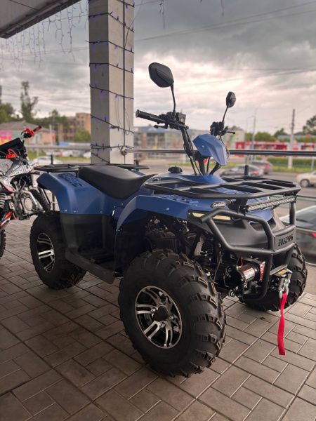 Квадроцикл IRBIS (Ирбис) ATV 200 Premium 2024 синий с ПСМ | Мототека