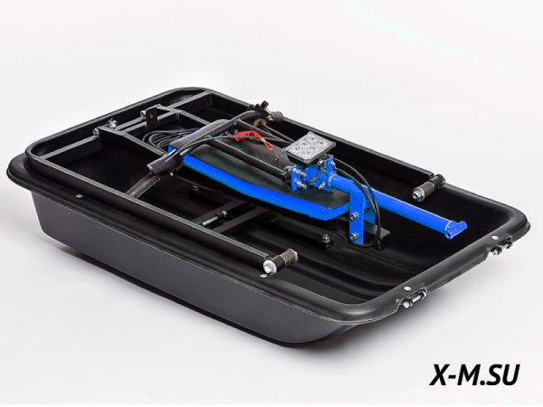 Модуль толкач X - MOTORS для мотобуксировщиков OPTI MAX (Опти Макс), SNOW DOG (Сноу Дог) (синий) | Мототека