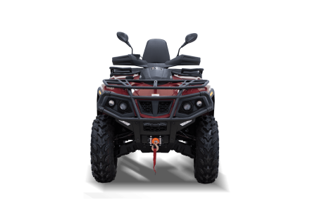 Квадроцикл HISUN (Хайсан) TACTIC HS 550 NEW Normal вишнёвый с ПСМ - купить с доставкой, цены в интернет-магазине Мототека