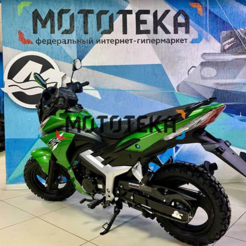 Мопед Мотомир STORM CROSS МЕХАНИКА зелёный фото 3