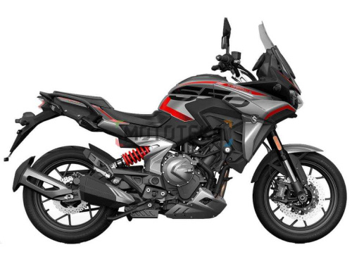 Мотоцикл дорожный CYCLONE (Циклон) RX6 (SR650) 2024 серый с ПТС
