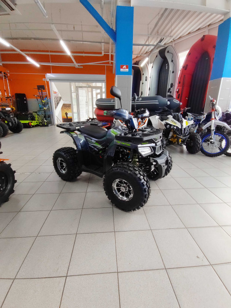 Квадроцикл подростковый Zuumav (Зуумав) HUNTER 150 PRO серый (машинокомплект) | Мототека