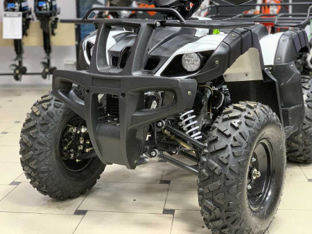 Квадроцикл Мотомир Jaeger 200 белый/зеленый (машинокомплект) - купить с доставкой, цены в интернет-магазине Мототека