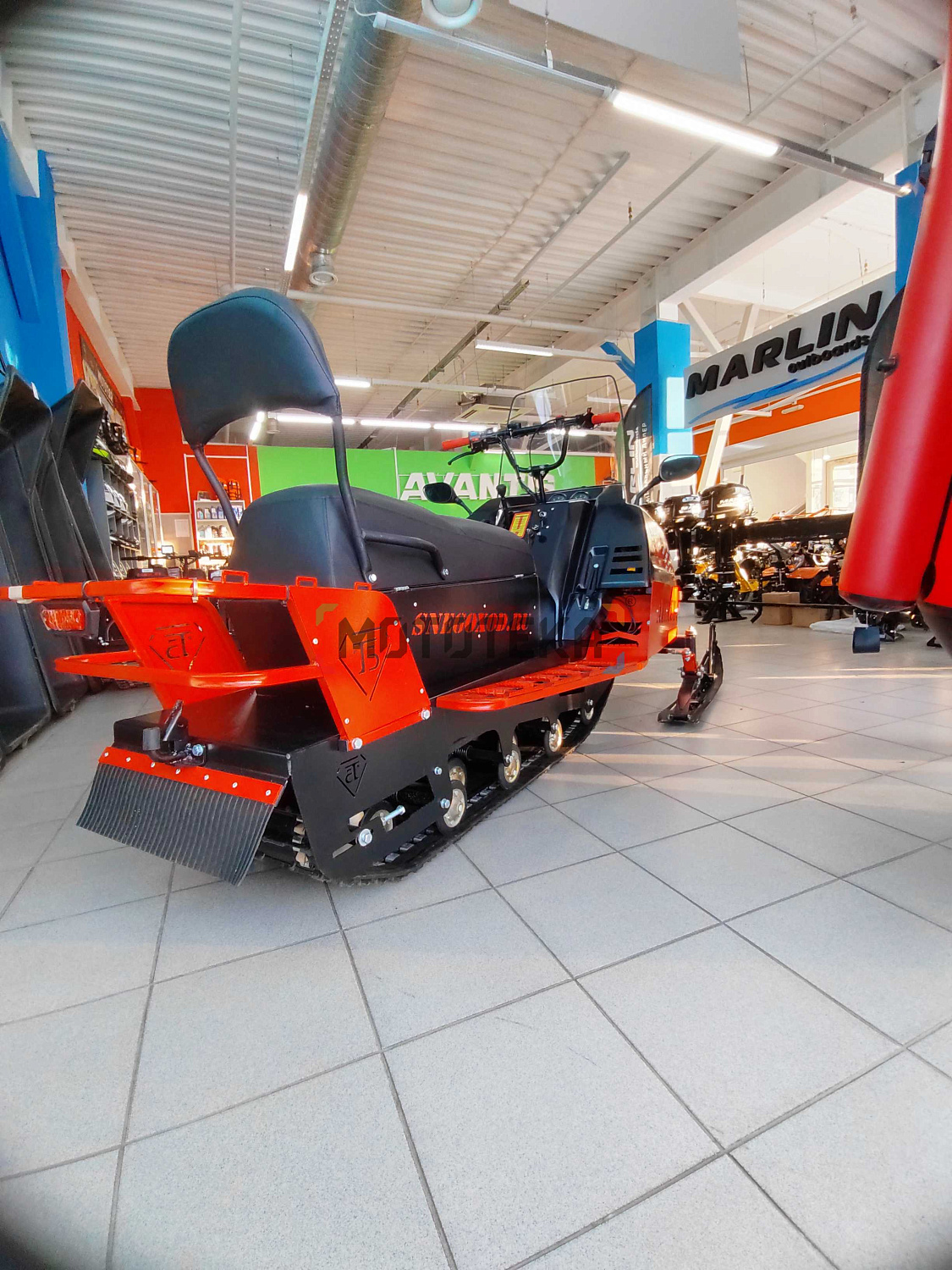 Мини - снегоход Бурлак Azimut (Азимут) - 2 Limited Edition 20 л.с. (машинокомплект)