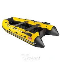 Лодка ПВХ Тонар Алтай А320 (желтый/черный, НДНД)