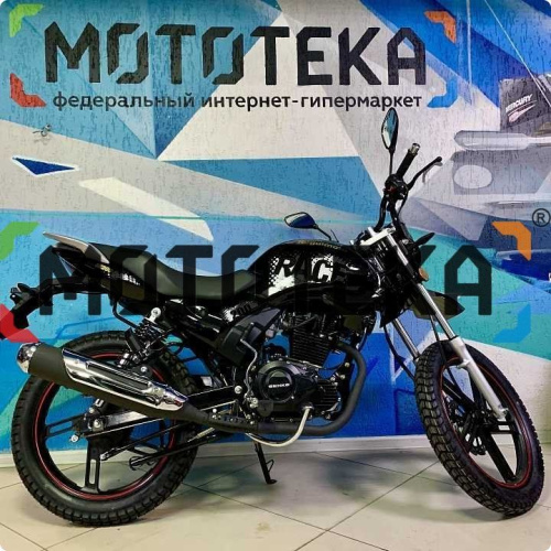 Мотоцикл кроссовый / эндуро Regulmoto (Регулмото) SK 200 - 9 чёрный с ПТС фото 3