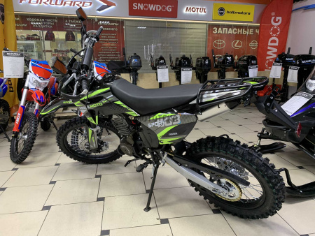 Мотоцикл кроссовый / эндуро Regulmoto (Регулмото) Sport - 003 PR 300 5 скоростей зелёный с ПТС - купить с доставкой, по выгодной цене в интернет-магазине Мототека