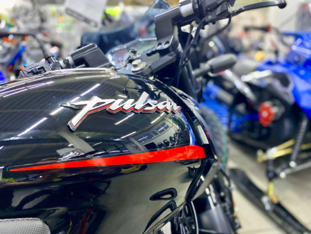 Мотоцикл дорожный BAJAJ (Баджадж) Pulsar 180 чёрный/красный с ПТС - купить с доставкой, по выгодной цене в интернет-магазине Мототека