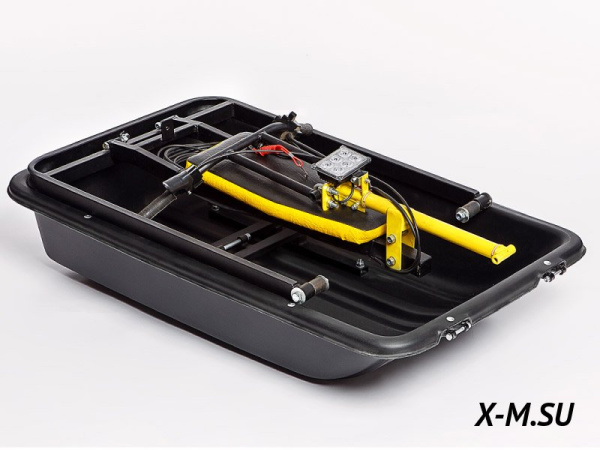 Модуль толкач X - MOTORS для мотобуксировщиков OPTI MAX (Опти Макс), SNOW DOG (Сноу Дог) (черный) | Мототека